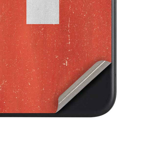 Switzerland Flag Distressed Google Pixel 8a Skin